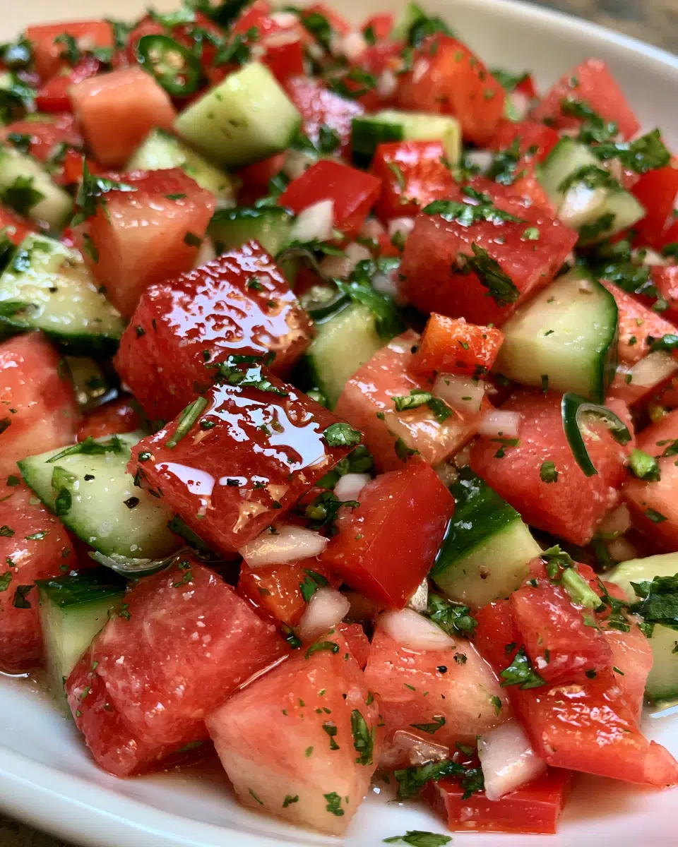 cucumber watermelon salsa pinterest