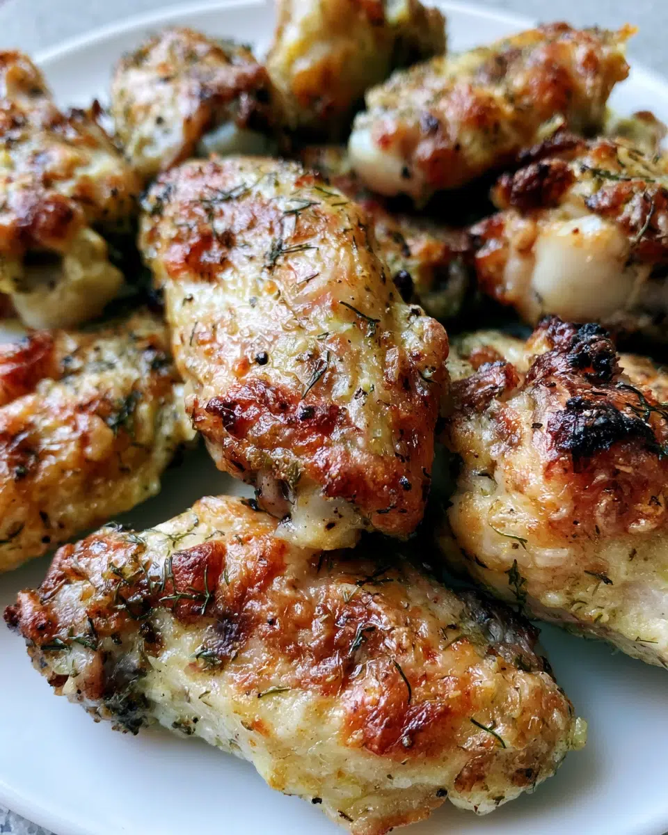 Dill Pickle Chicken Wings (Crispy Pickle-Brined)