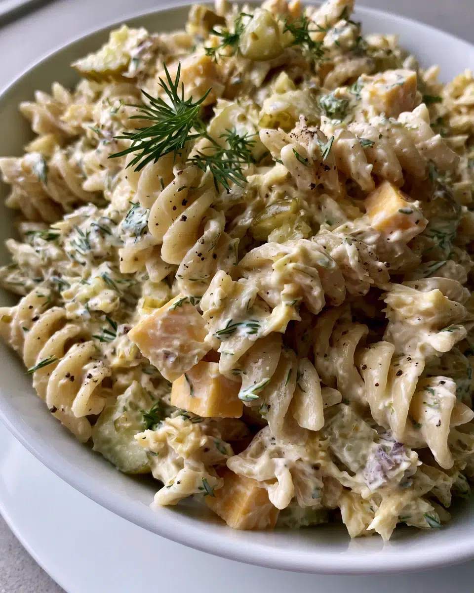 dill pickle pasta salad ingredients 1