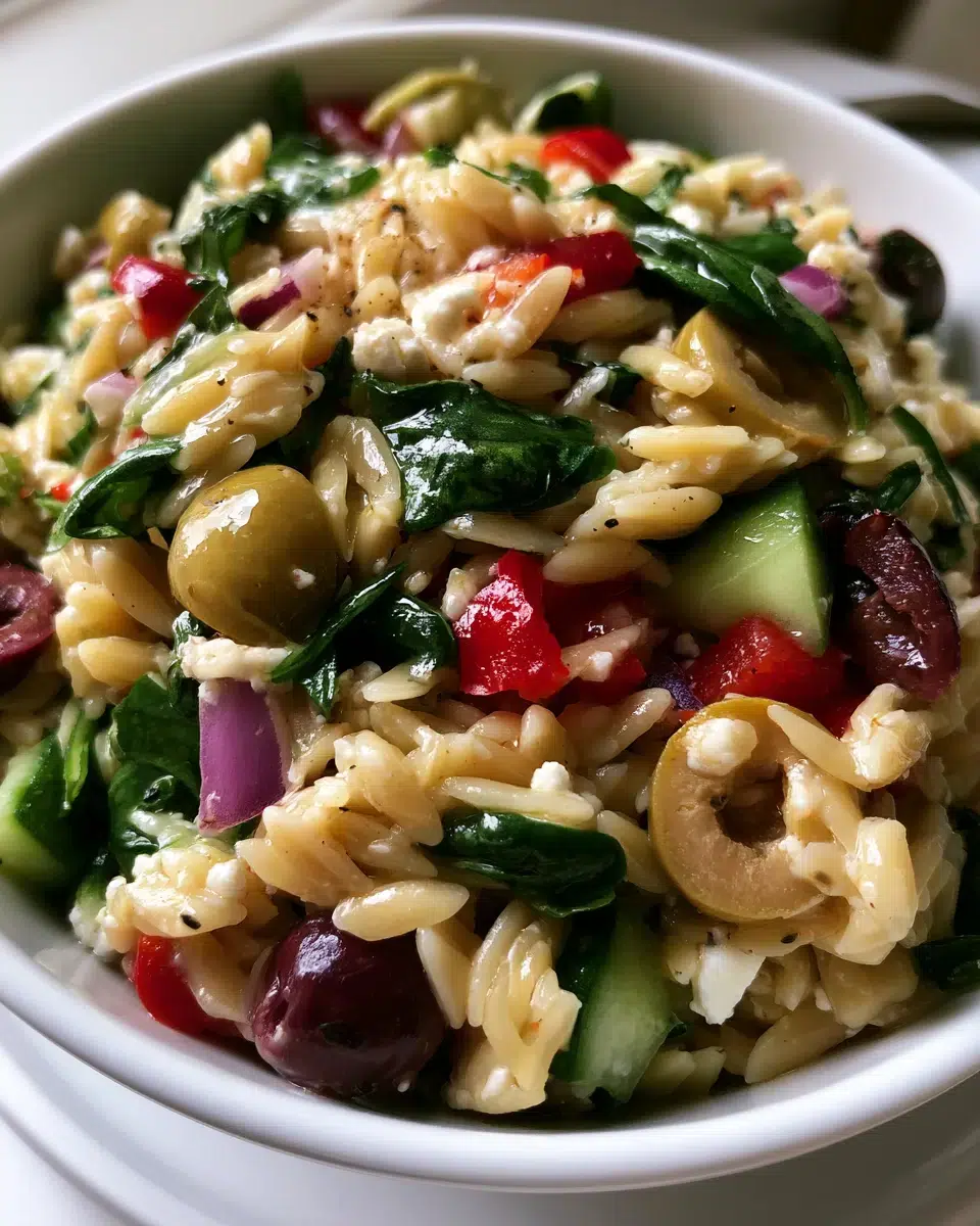 greek orzo pasta salad ingredients 1