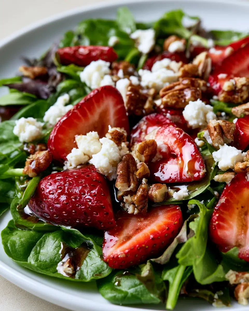 strawberry spinach salad ingredients