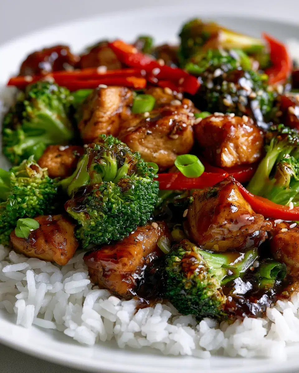 teriyaki chicken broccoli stir fry ingredients